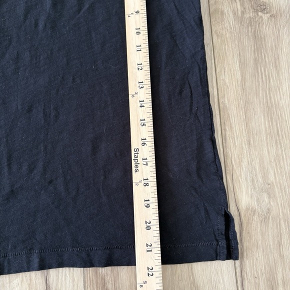 MADEWELL Women's Whisper Scoop Neck Tank XS True Black Cotton Top Casual EUC - Picture 6 of 7